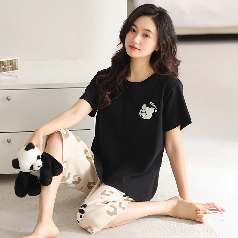 MADALLO Pajama Set Women's Black-6