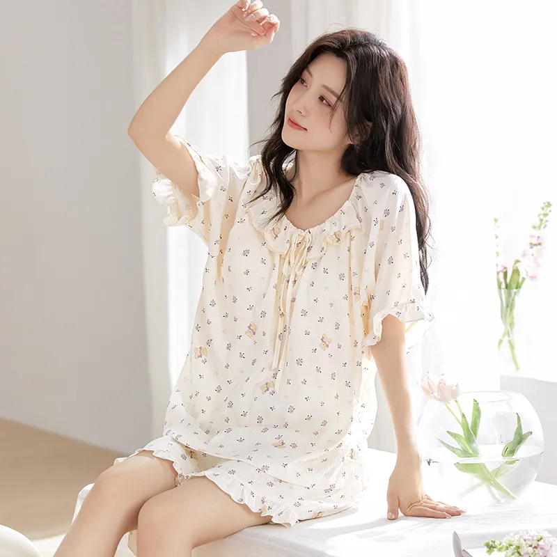 MADALLO Pajama Set Women's White-3