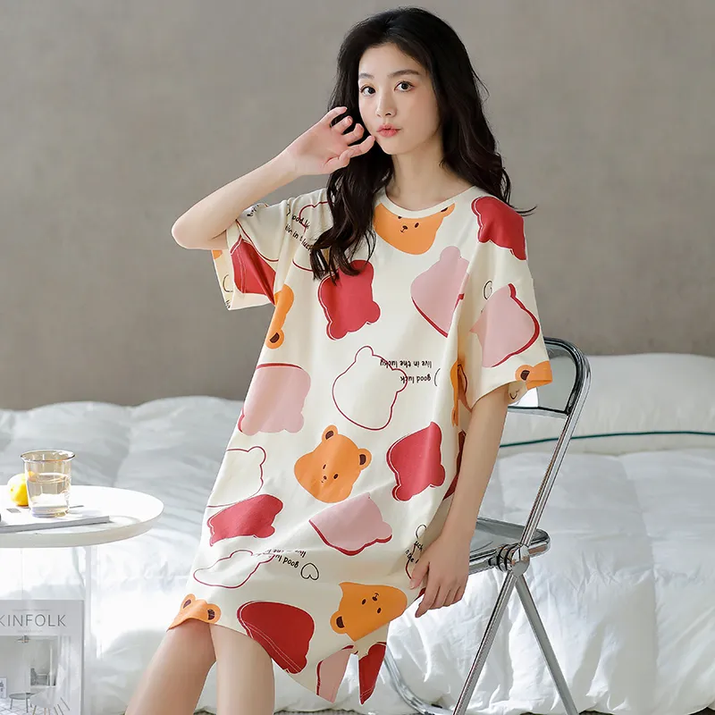 MADALLO Women's Nightgowns-3