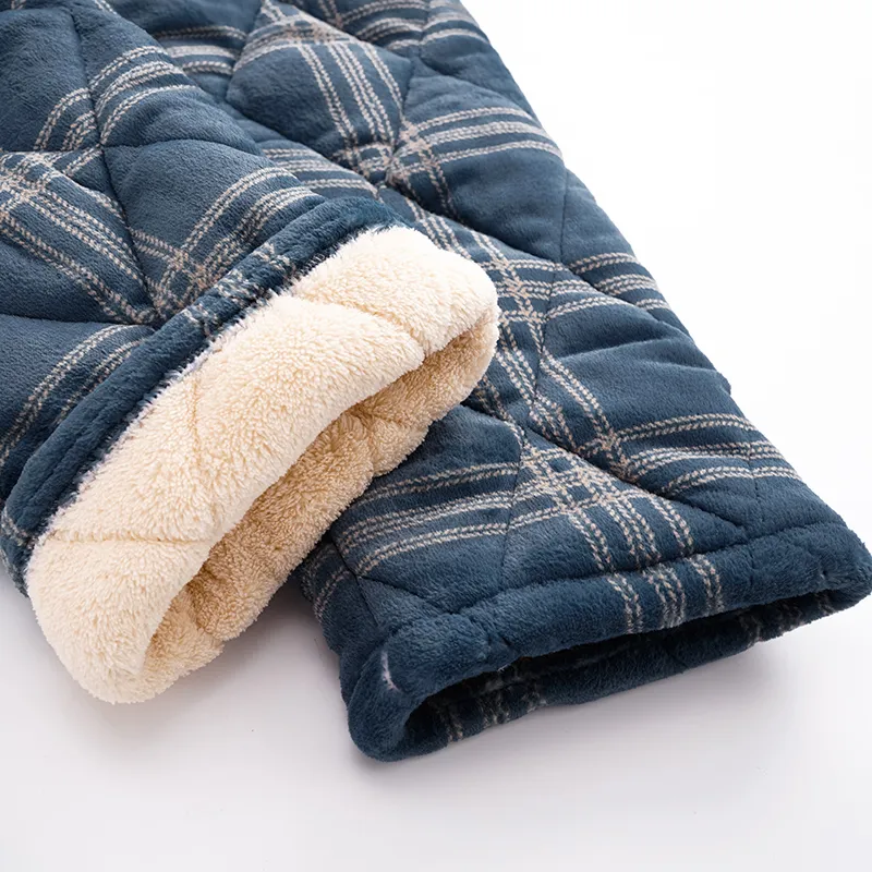 MADALLO Pajama Pants Men's Navy Blue-5