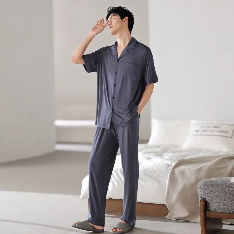 MADALLO Men Pajama Sets-5