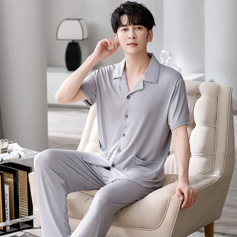 MADALLO Men Pajama Sets-5