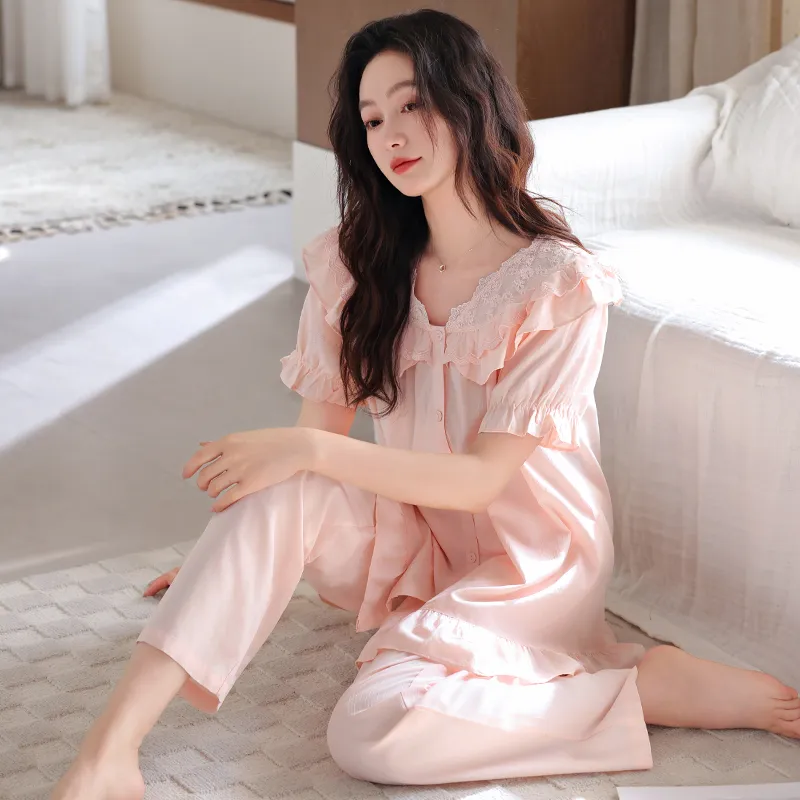 MADALLO Pajama Set Women's Pink-4