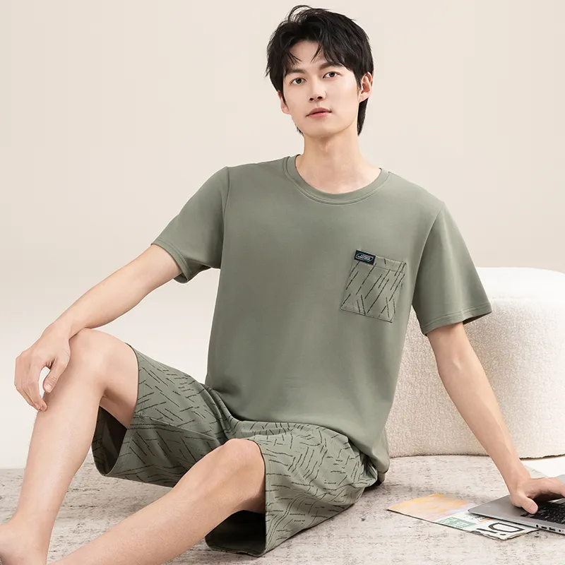 MADALLO Men Pajama Sets-7