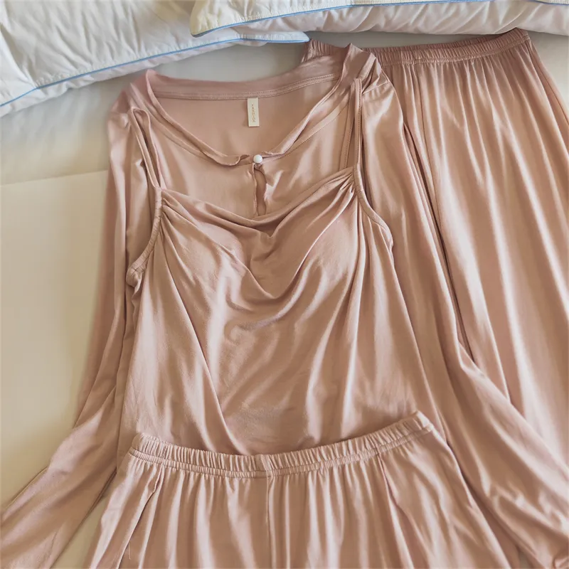 MADALLO Pajama Set Women's Nude Pink-5