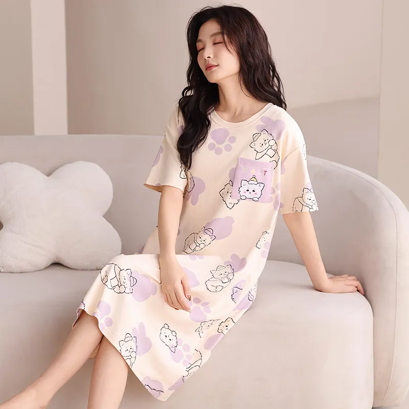 MADALLO Women's Nightgowns-4