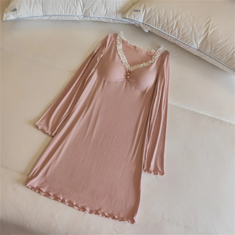 MADALLO Women's Nightgowns-45