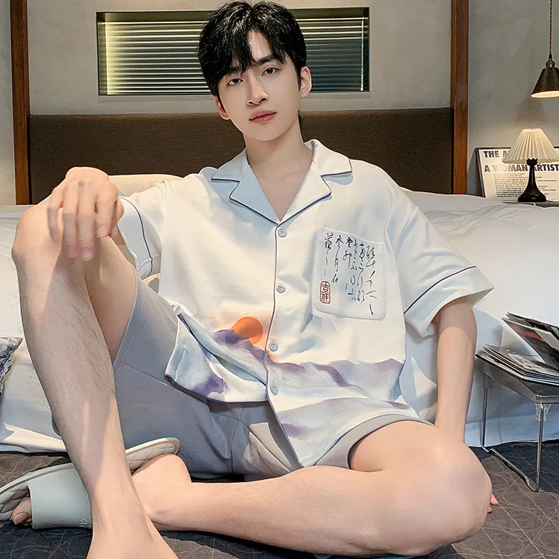MADALLO Men Pajama Sets-3