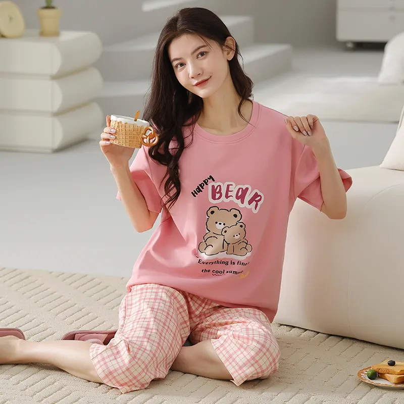 MADALLO Pajama Set Women's Pink-5