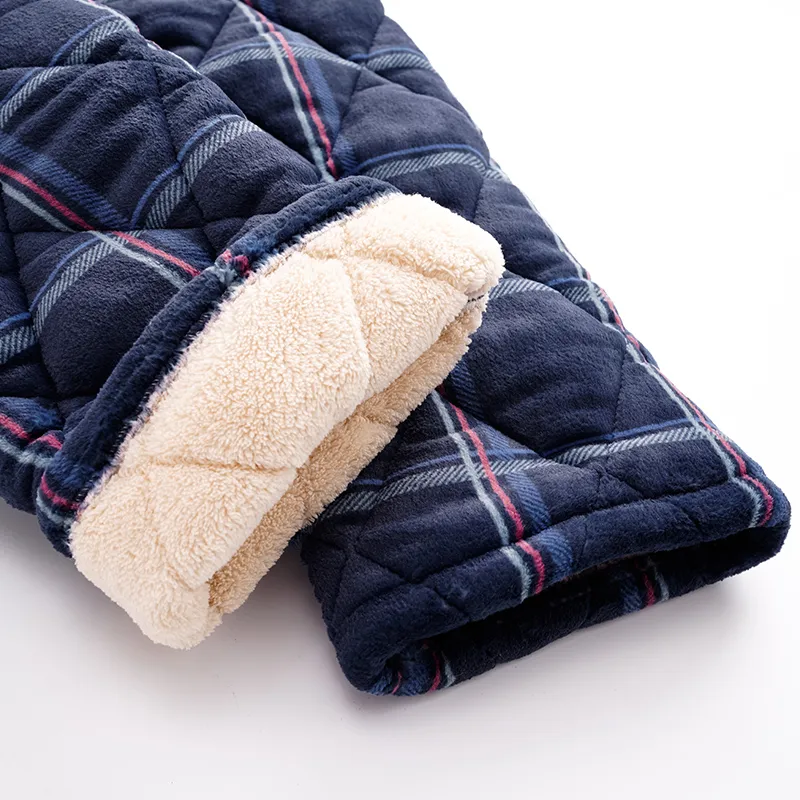 MADALLO Pajama Pants Men's Navy Blue-5