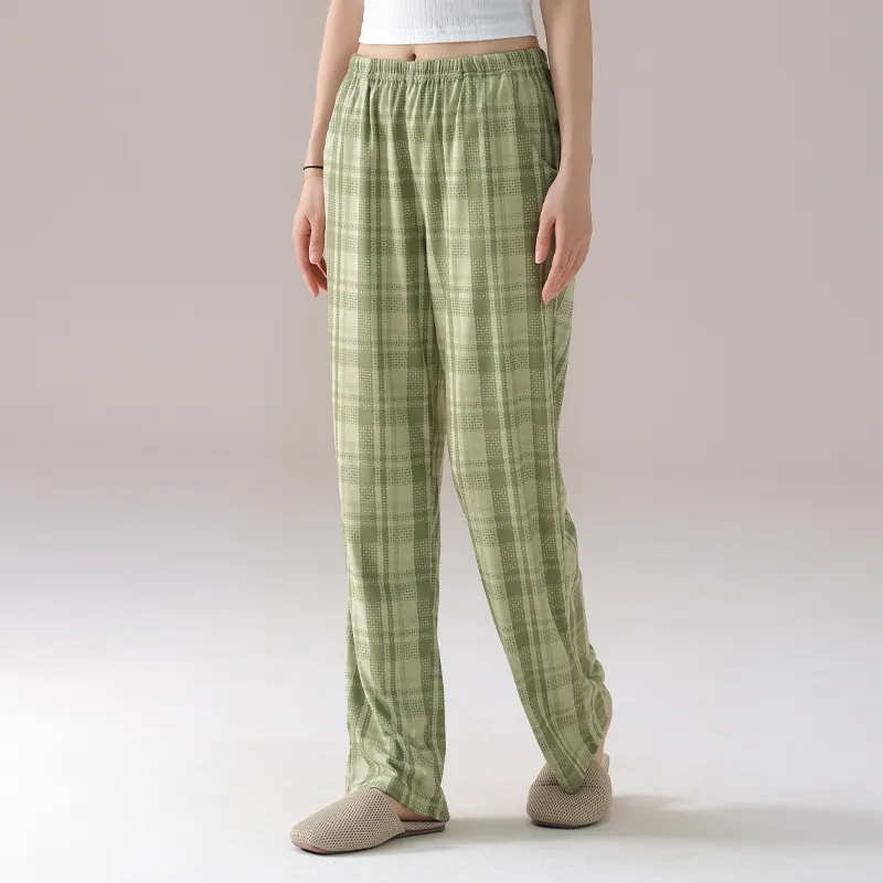 MADALLO Pajama Pants Women's Green-3