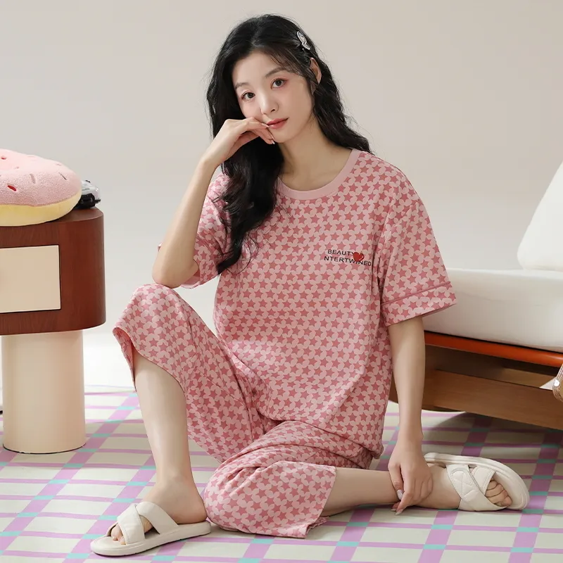 MADALLO Pajama Set Women's Pink-4