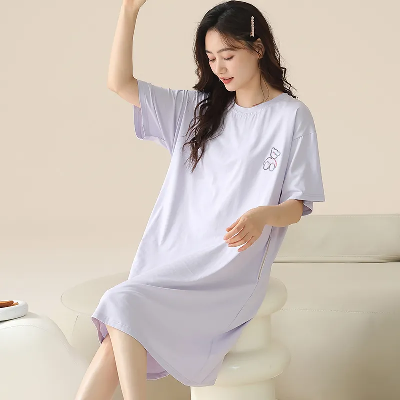 MADALLO Nightgown Women's Violet-3