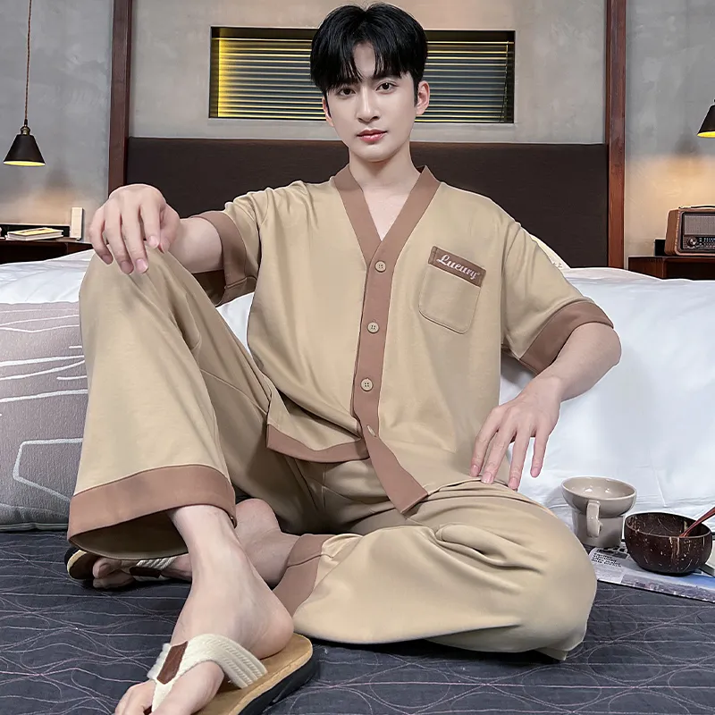 MADALLO Men Pajama Sets-5