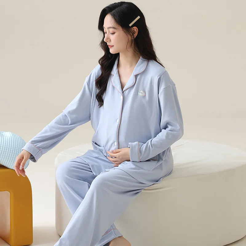 MADALLO Pajama Set Women's Sky Blue-5