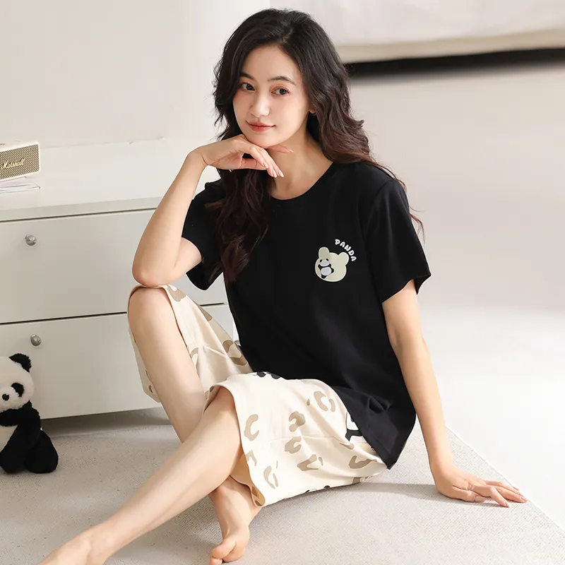 MADALLO Pajama Set Women's Black-5