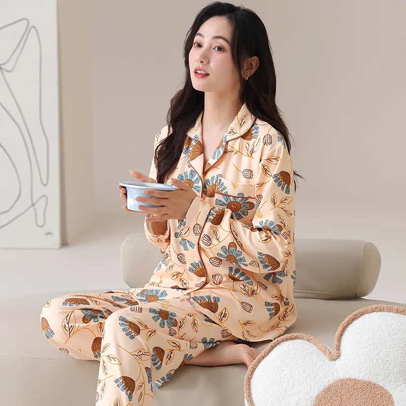 MADALLO Pajama Set Women's Skin-3