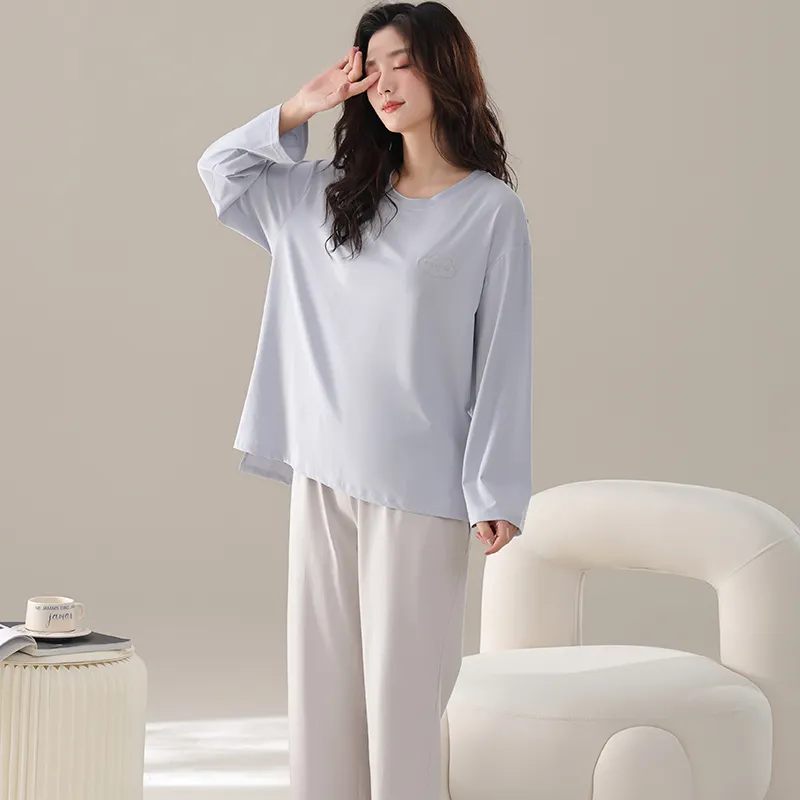 MADALLO Pajama Set Women's Light Blue-6