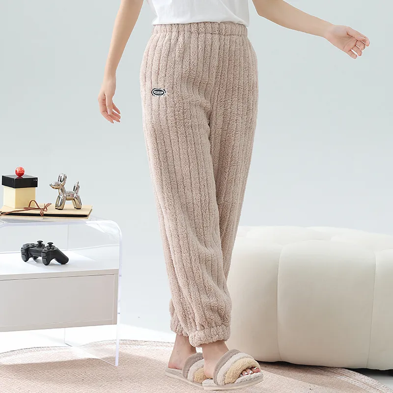 MADALLO Pajama Pants Women's Khaki-2