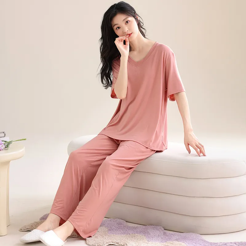 MADALLO Pajama Set Women's Pink-4