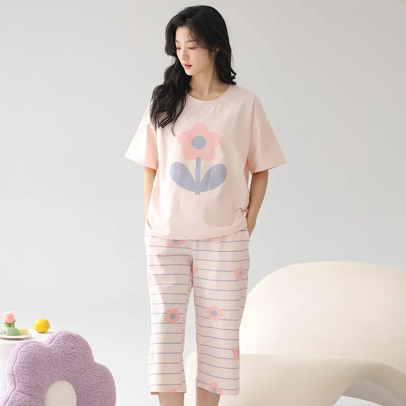 MADALLO Pajama Set Women's Pink-2