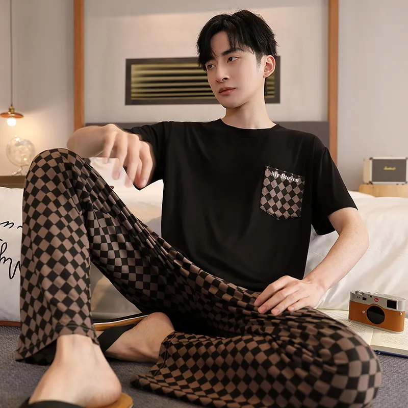 MADALLO Men Pajama Sets-2