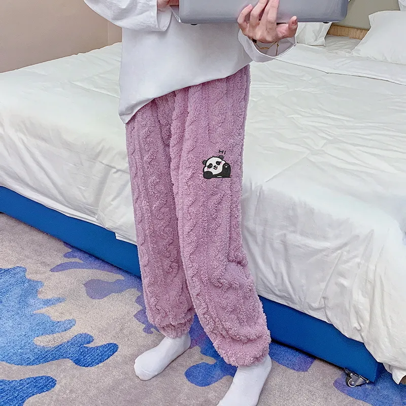 MADALLO Pajama Pants Women's Violet-6