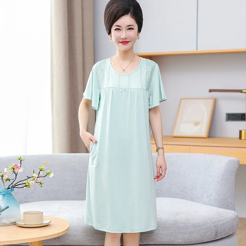 MADALLO Women's Nightgowns-3