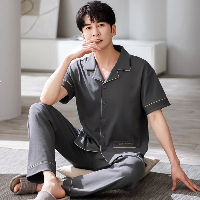 MADALLO Men Pajama Sets-4