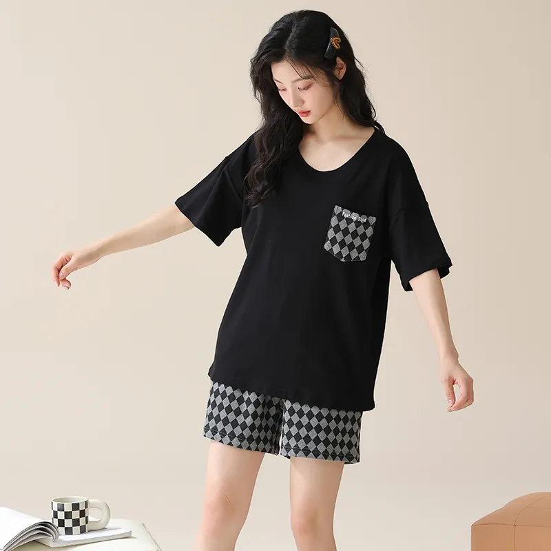MADALLO Pajama Set Women's Black-7