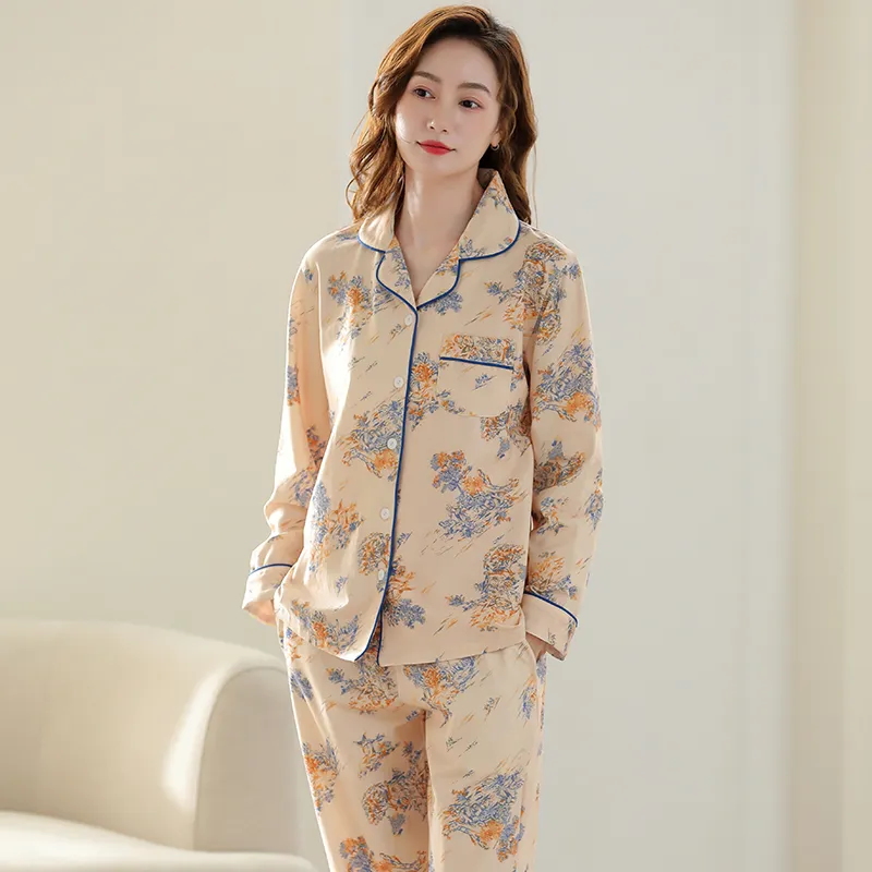 MADALLO Pajama Set Women's Skin-5