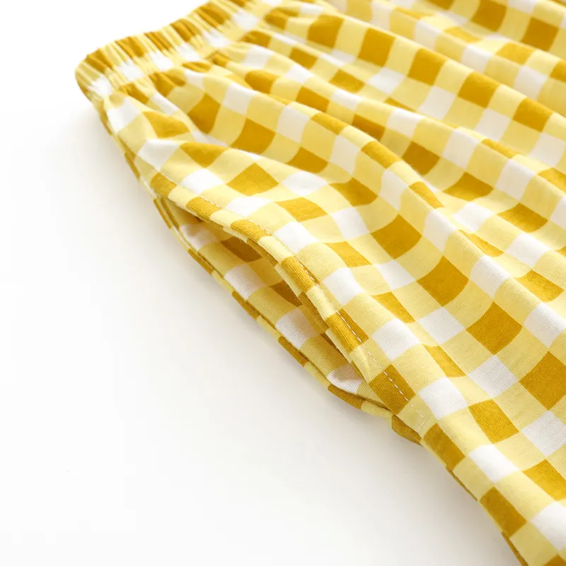 MADALLO Pajama Pants Women's Yellow-3