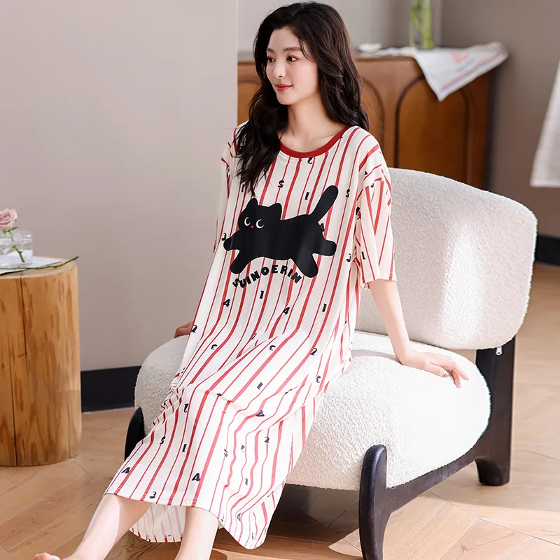 MADALLO Women's Nightgowns-5
