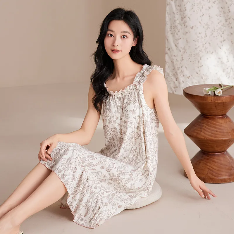 MADALLO Women's Nightgowns-2