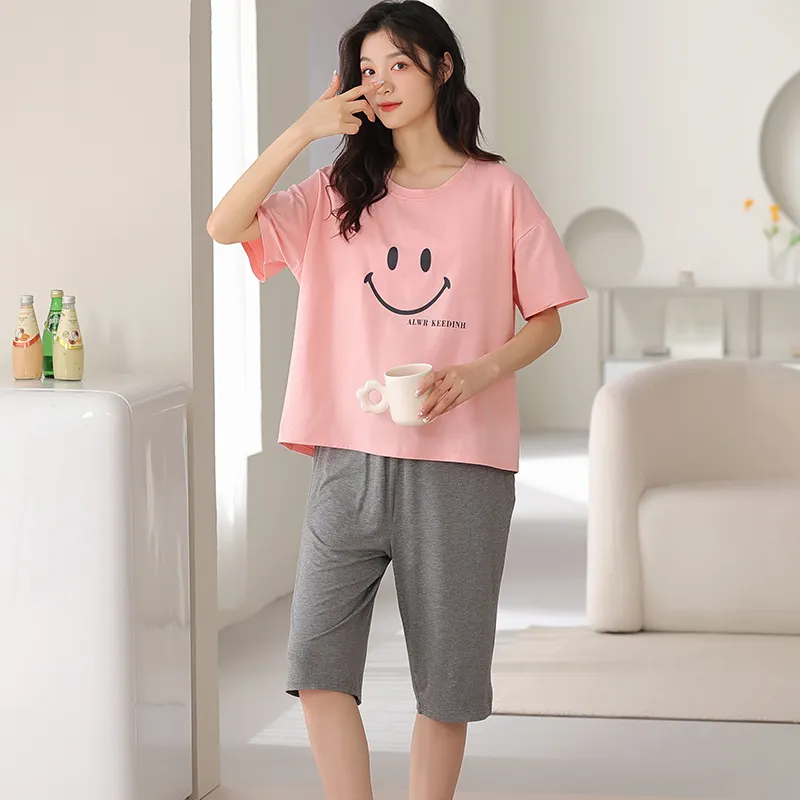 MADALLO Pajama Set Women's Peach-3