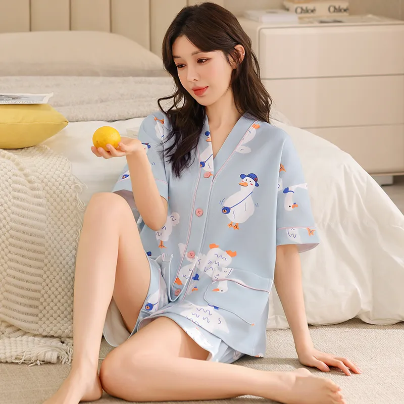 MADALLO Pajama Set Women's Sky Blue-2