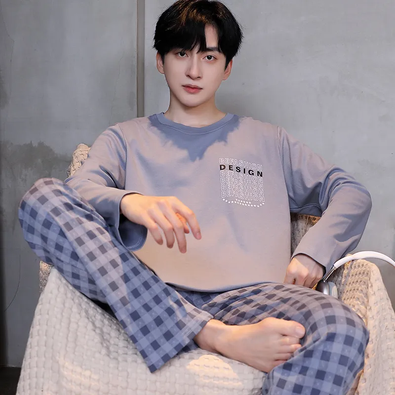 MADALLO Men Pajama Sets-4