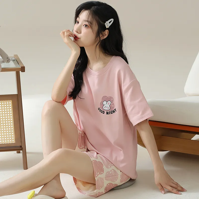 MADALLO Pajama Set Women's Pink-5
