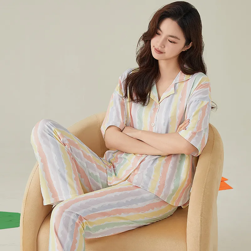 MADALLO Pajama Set Women's Multicolor-4