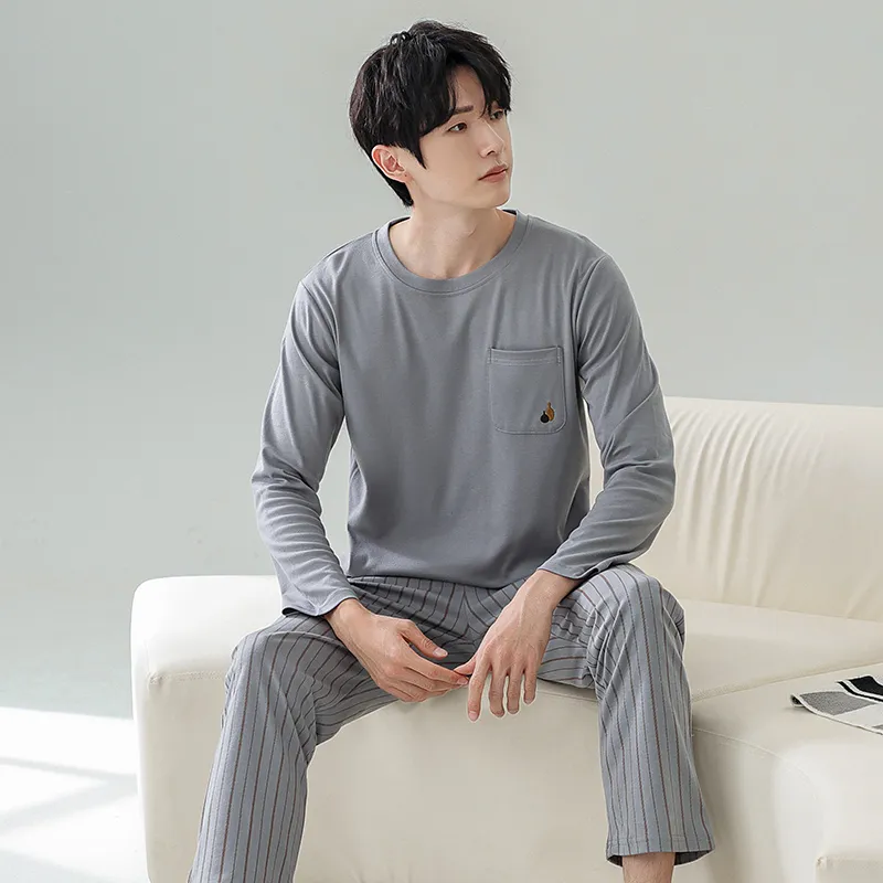MADALLO Men Pajama Sets-4