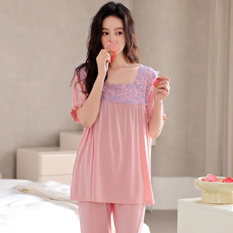 MADALLO Pajama Set Women's Peach-3