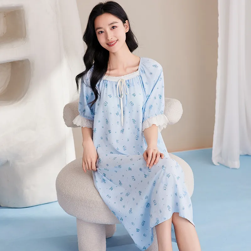 MADALLO Women's Nightgowns-3