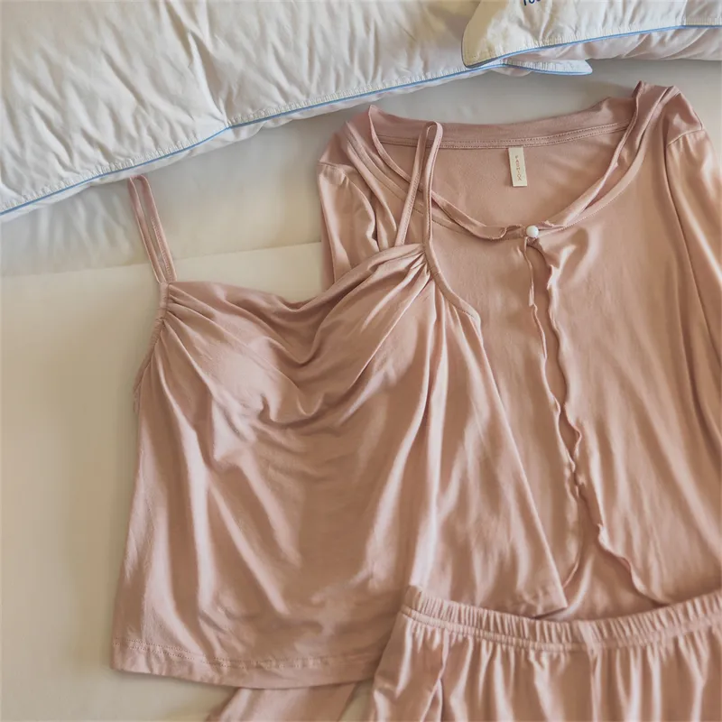 MADALLO Pajama Set Women's Nude Pink-6