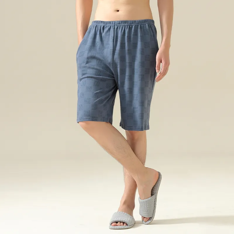 MADALLO Pajama Pants Men's Navy Blue-5