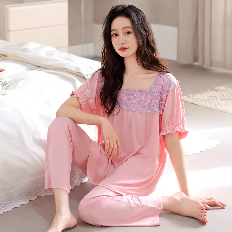 MADALLO Pajama Set Women's Peach-4