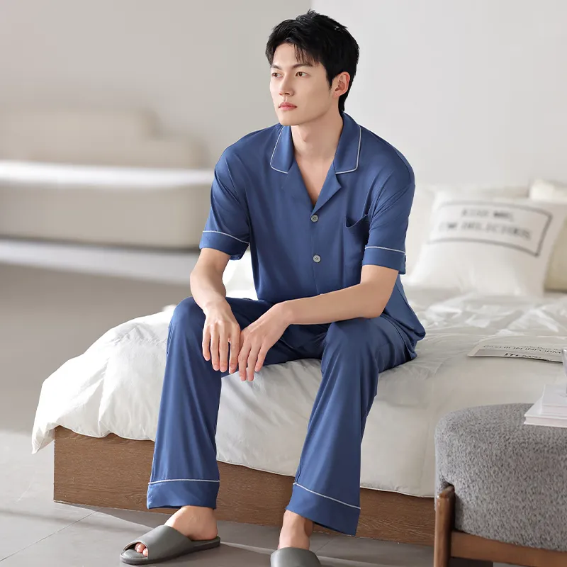MADALLO Men Pajama Sets-4