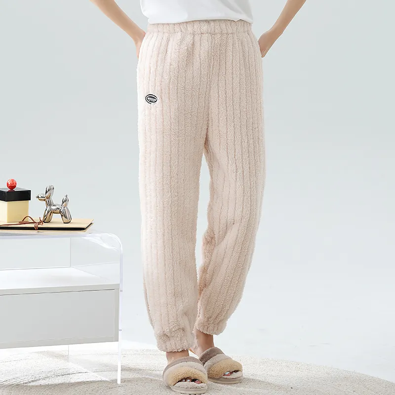 MADALLO Pajama Pants Women's Apricot-2