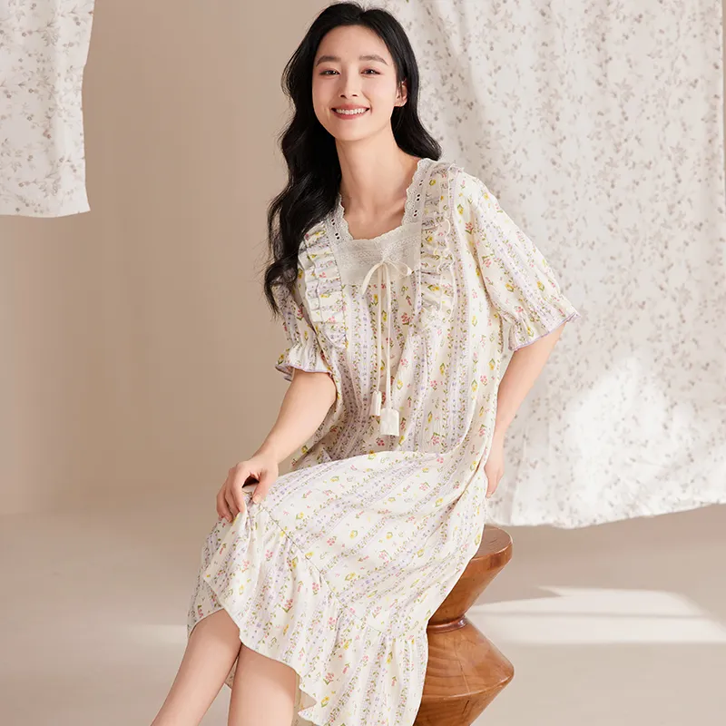 MADALLO Women's Nightgowns-2