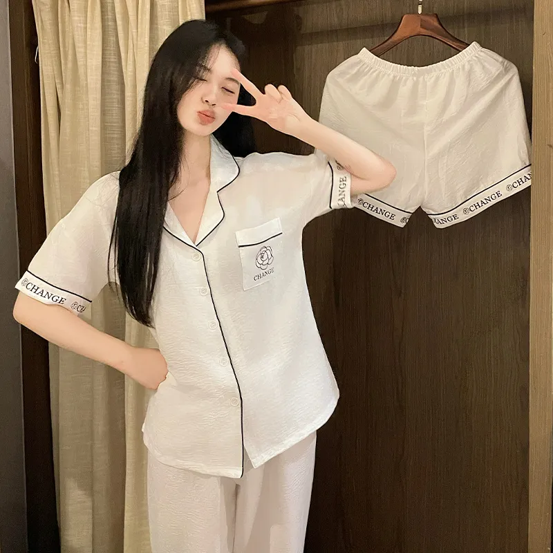 MADALLO Pajama Set Women's White-5