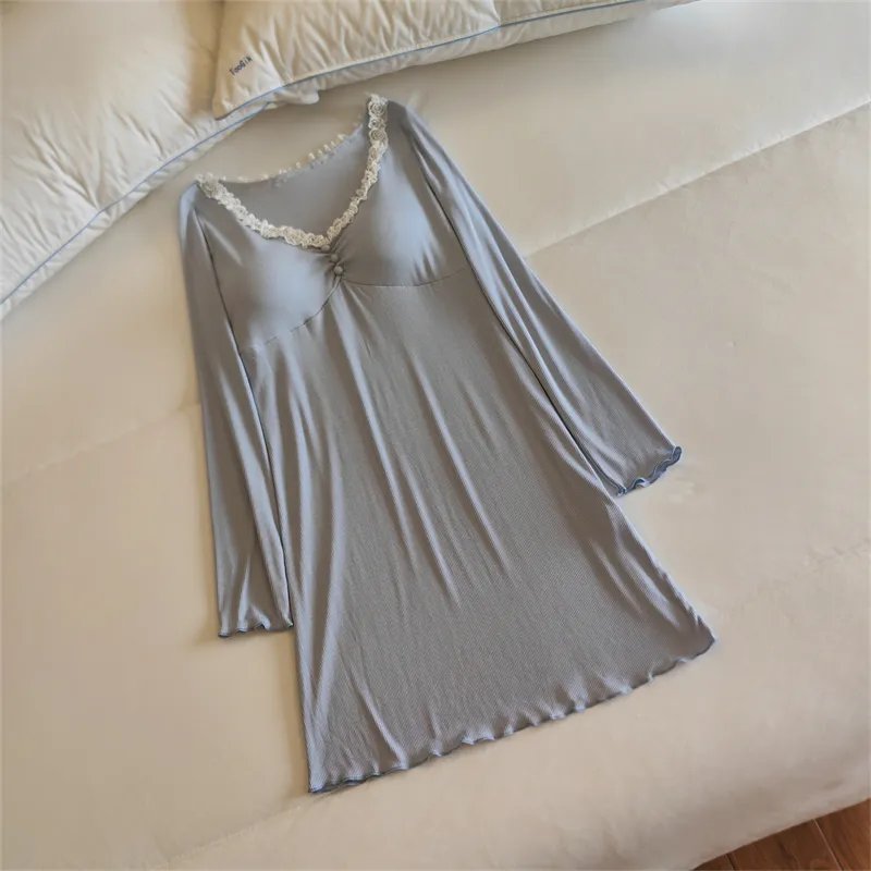 MADALLO Women's Nightgowns-30